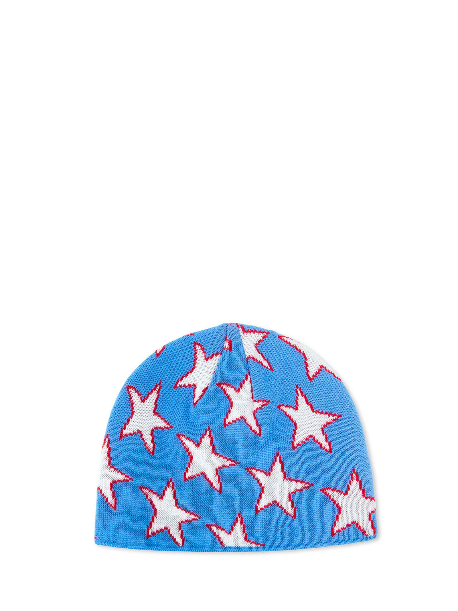 Blue All-over Stars Beanie Blue All-over Stars Beanie