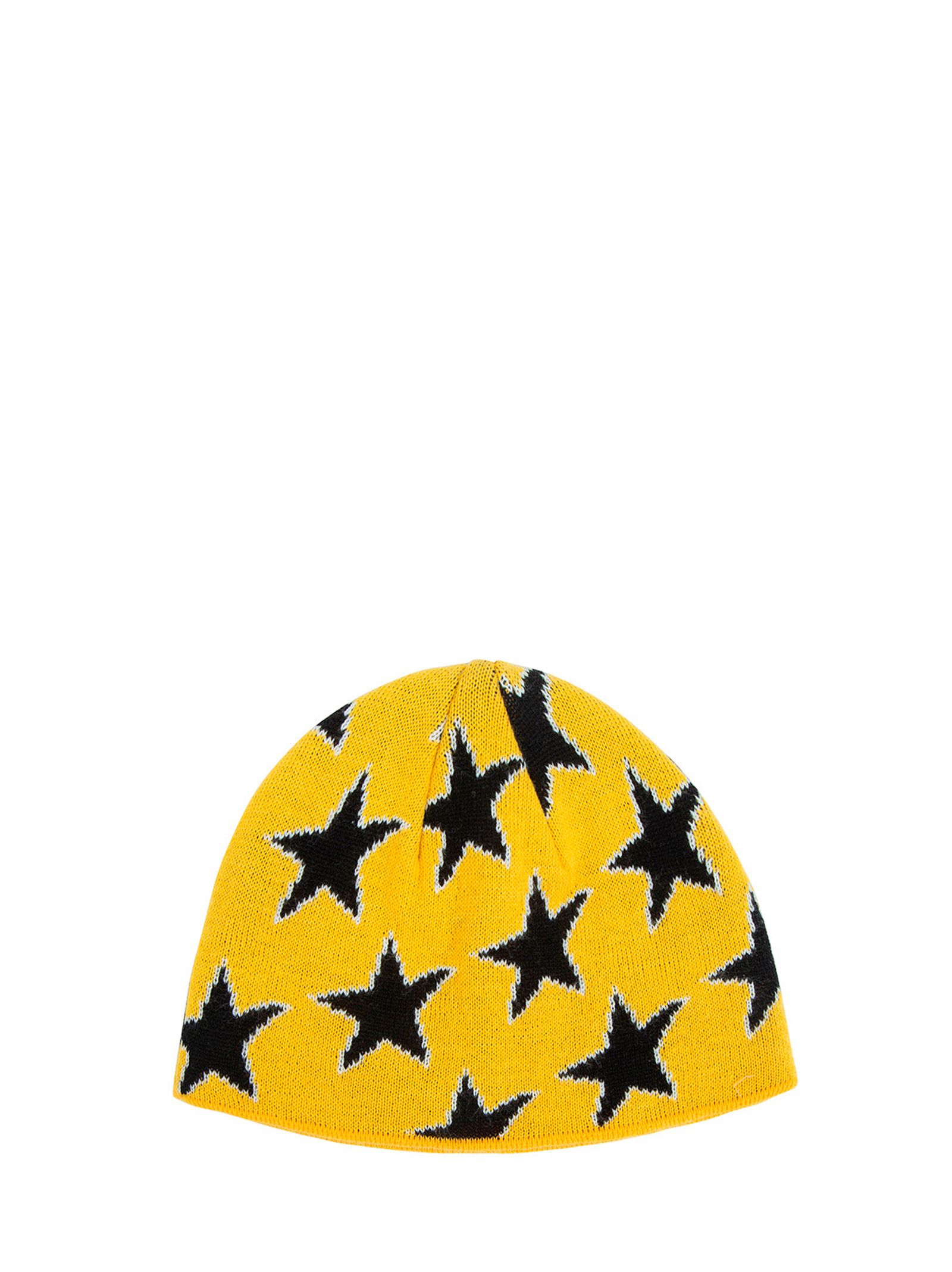 Yellow All-over Stars Beanie Yellow All-over Stars Beanie