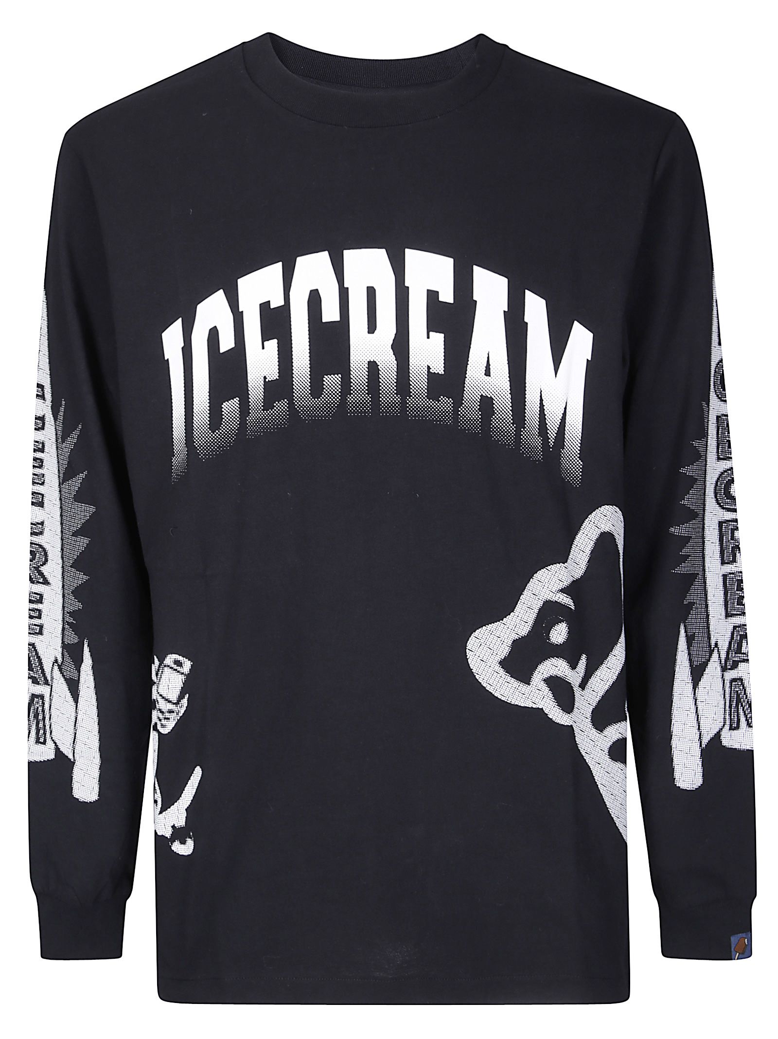 Halftone Multi Logo Ls T-Shirt Halftone Multi Logo Ls T-Shirt