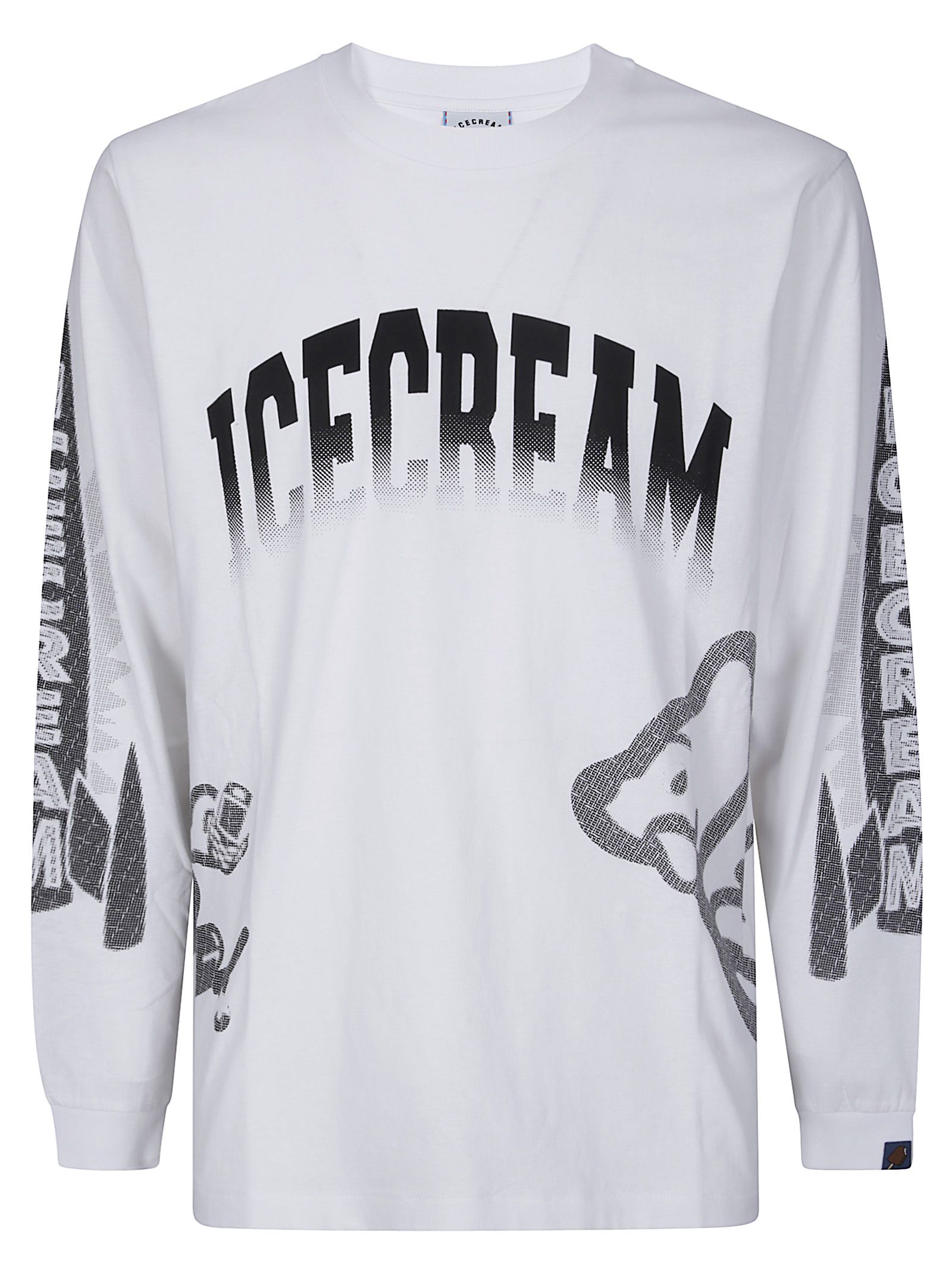 Halftone Multi Logo Ls T-Shirt Halftone Multi Logo Ls T-Shirt