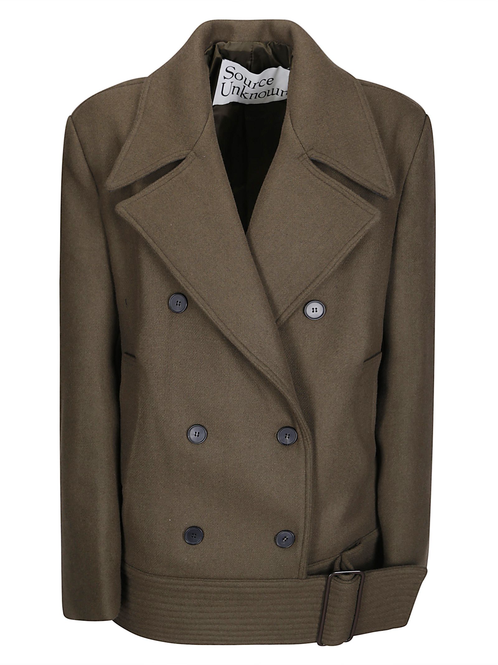Cappottino Canale Canale Double Coat Khaki