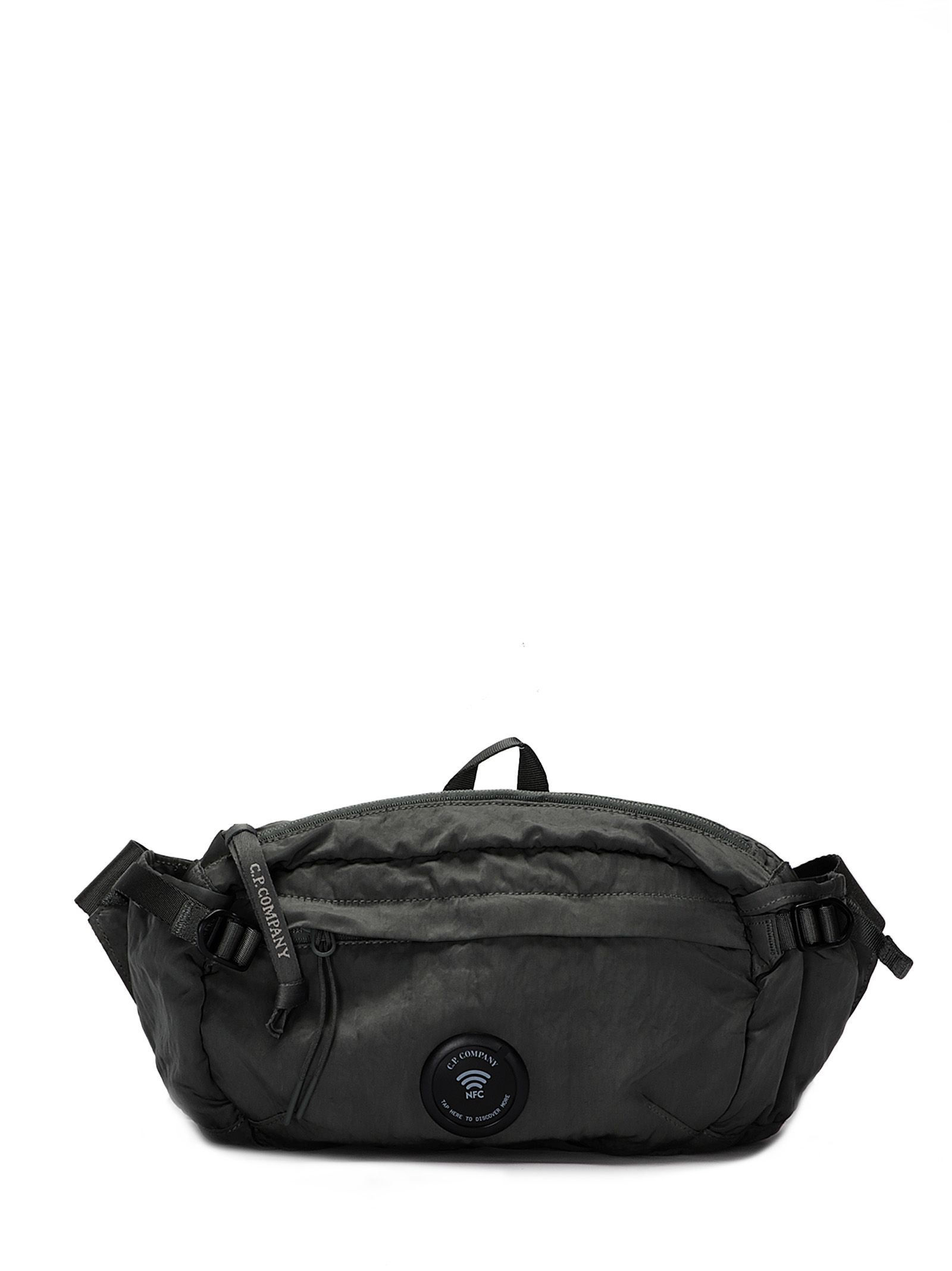 Bolso bandolera de nailon con lentes B
