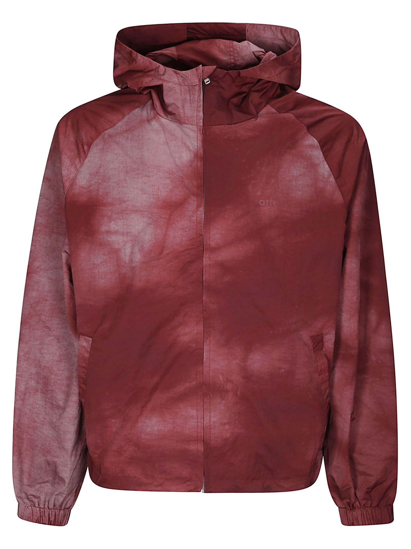 Verblichene Regenjacke