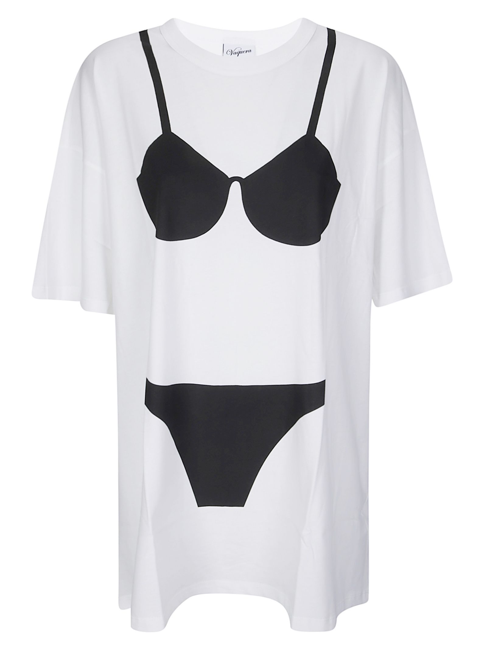 Tshier Damen Trompe-l'œil T-Shirt (lang)