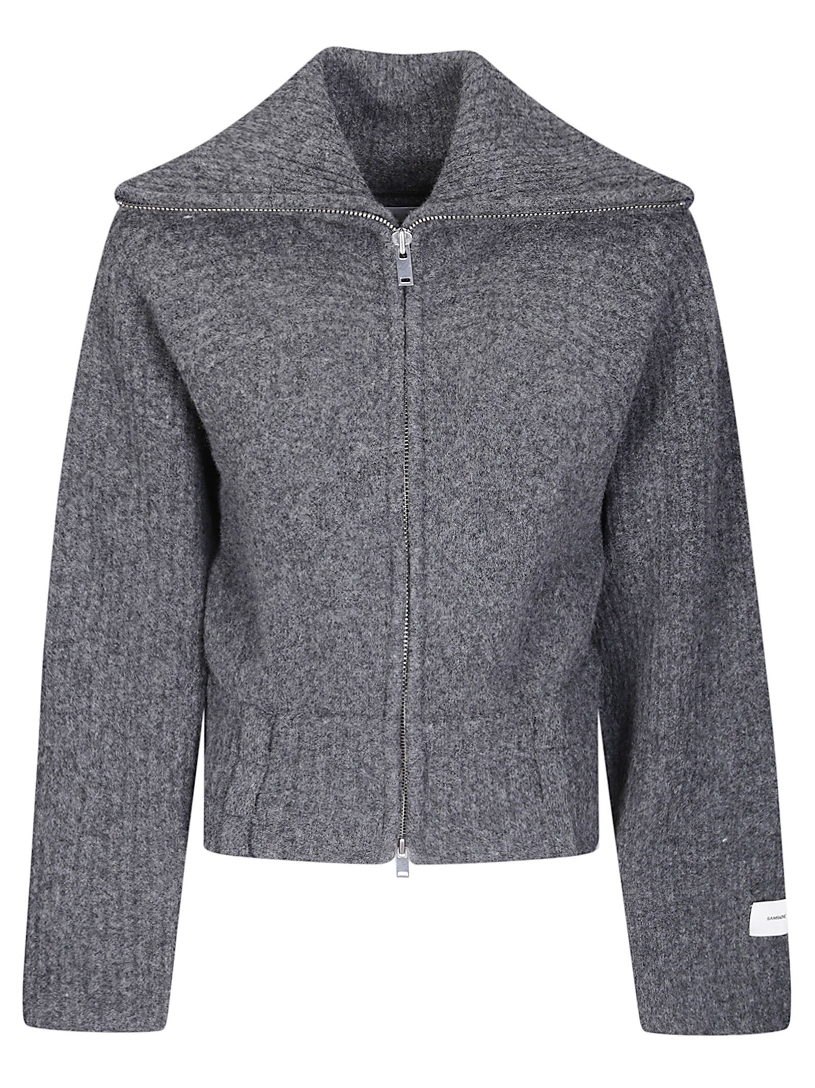 Samira Strickjacke mit Reißverschluss