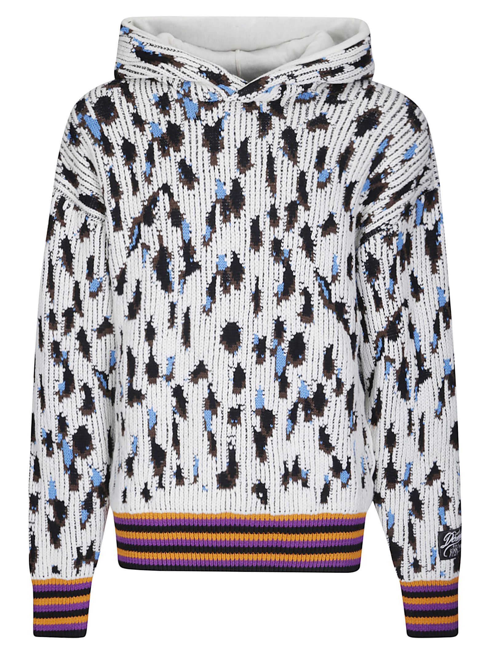 Felpa Knit Knit Hoodie