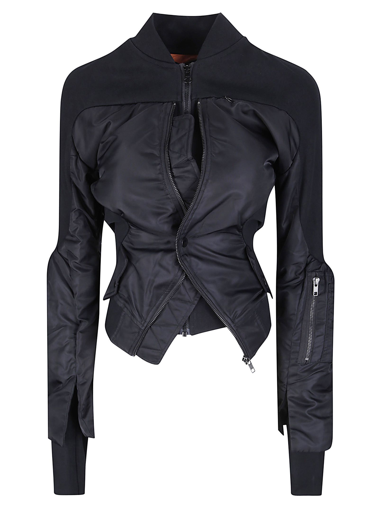 Bomber Double-Closure Double-Closure Silhouette Bomber