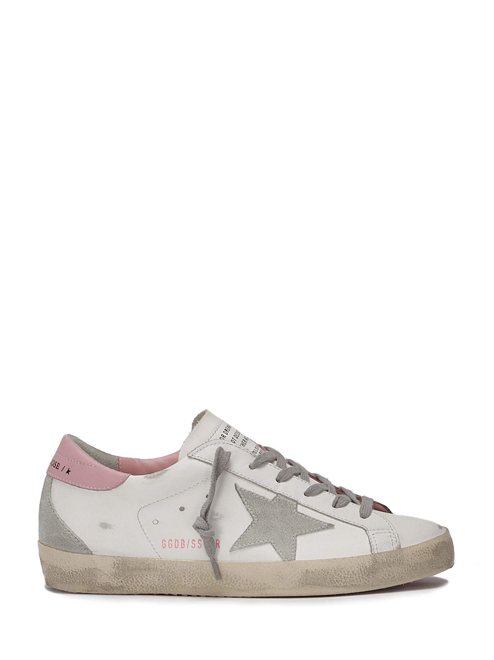Sneakers Super Star SUPER-STAR LEATHER UPPER AND HEEL SUEDE STAR AND S
