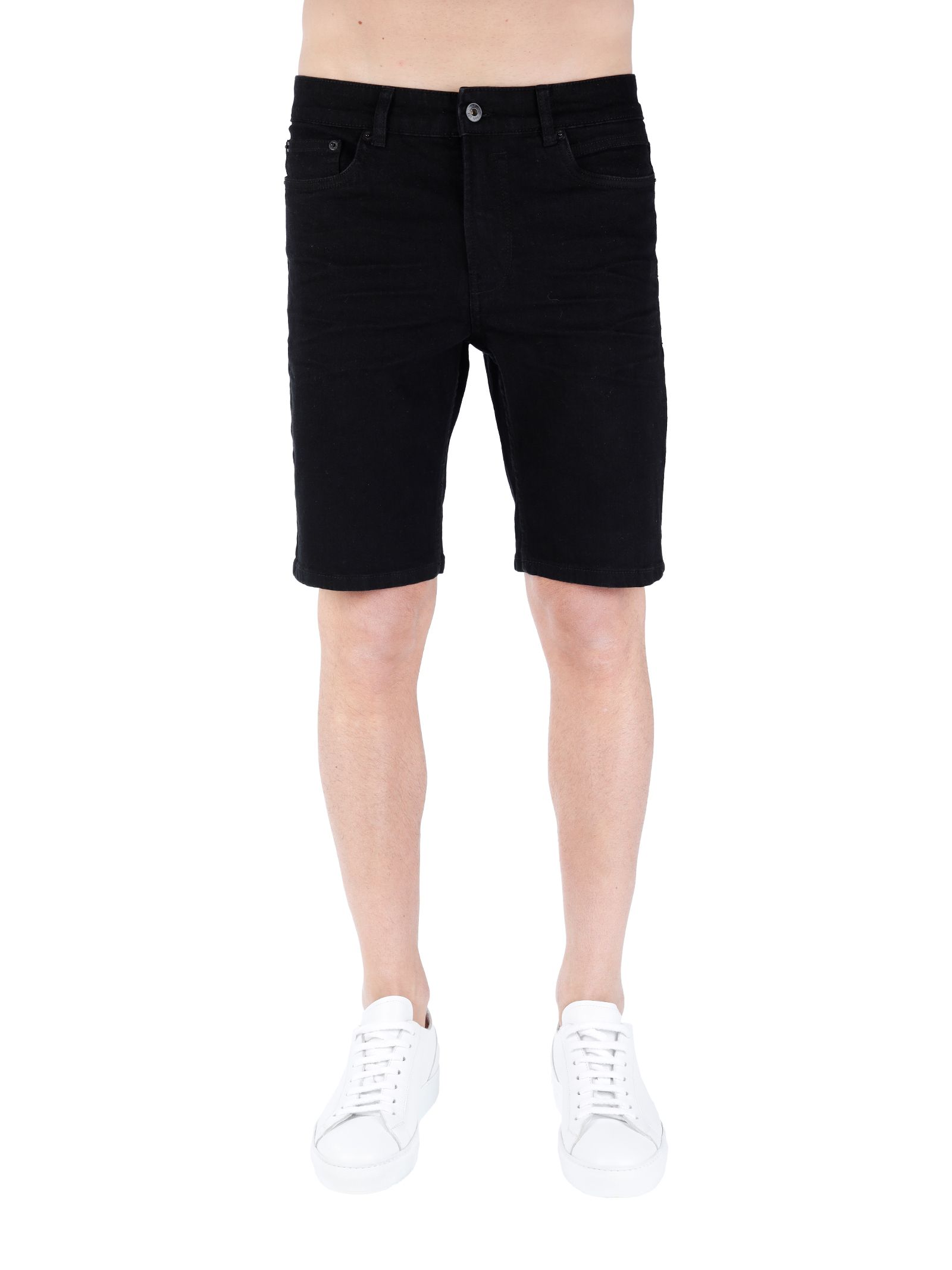 BERMUDA IN COTTON BLEND DENIM