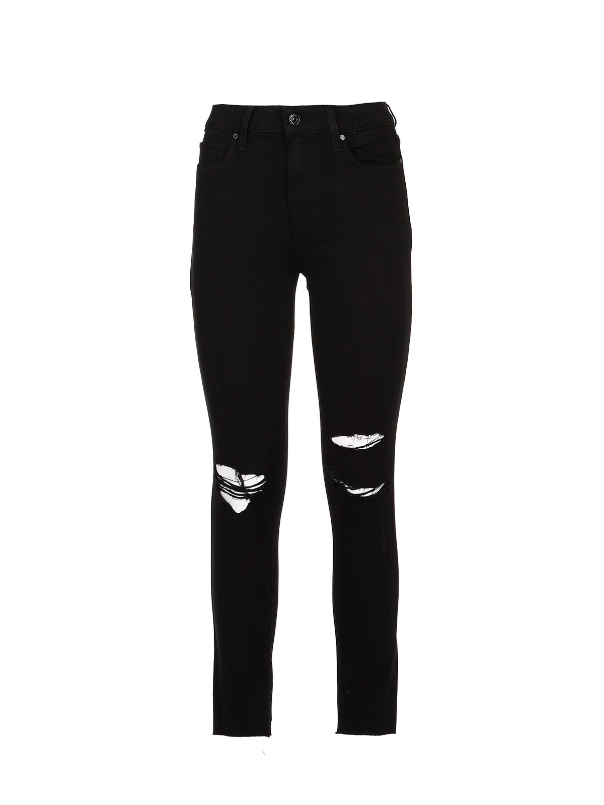 HOXTON SKINNY JEANS IN BLACK DENIM