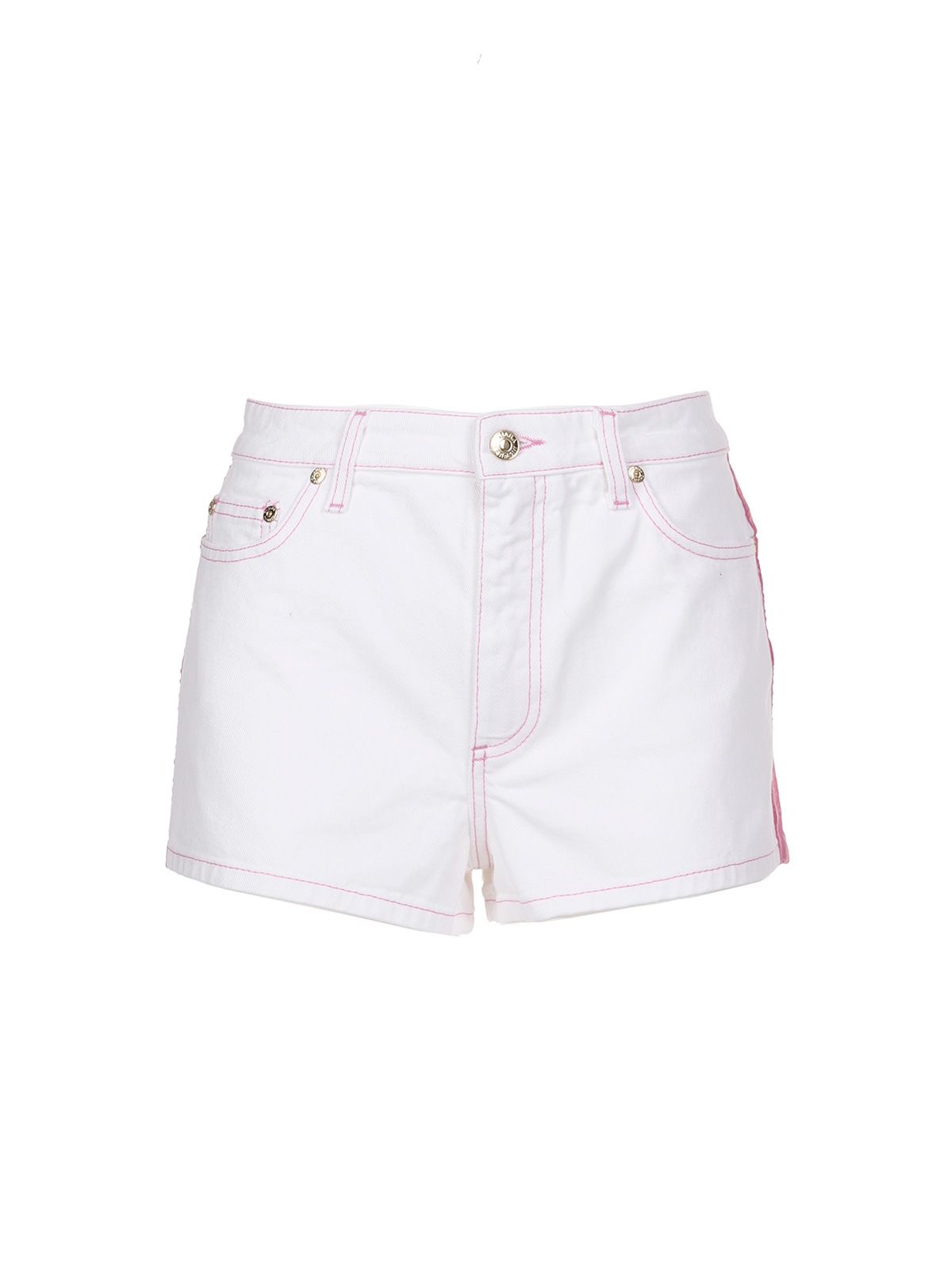 SHORTS IN WHITE COTTON