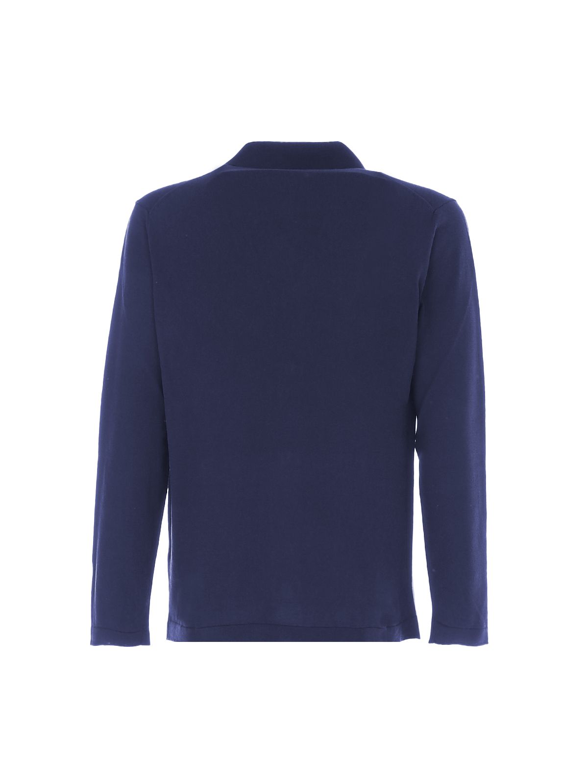 BLUE COTTON CARDIGAN