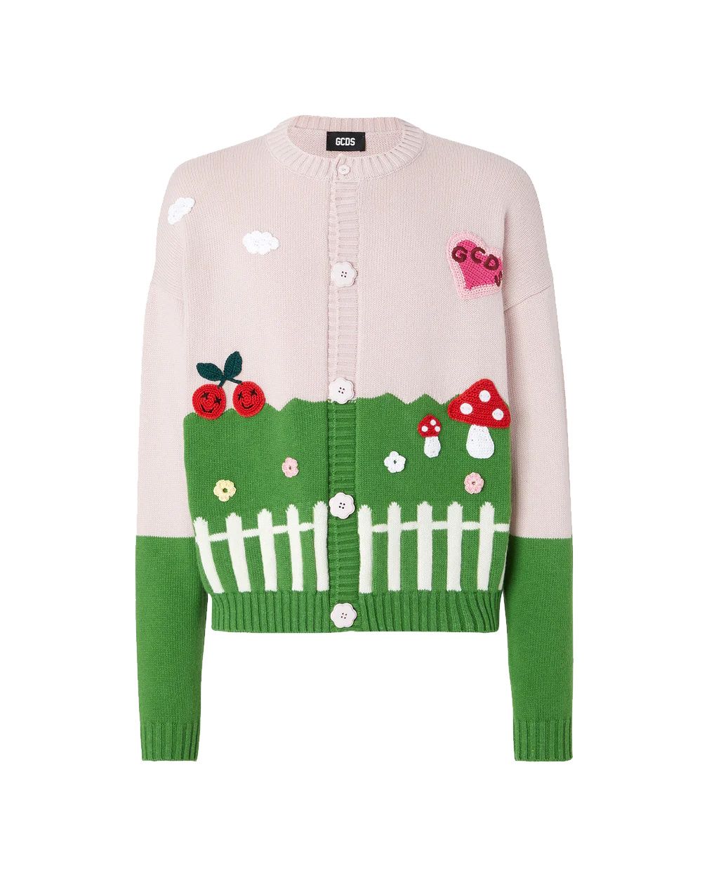 WOOL BLEND CARDIGAN