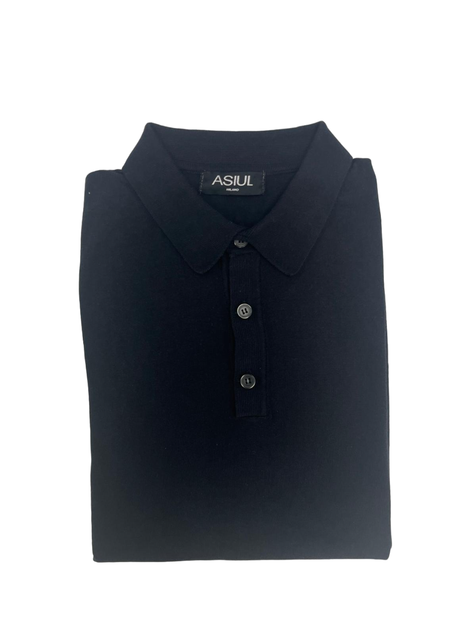BLACK THREAD POLO SHIRT