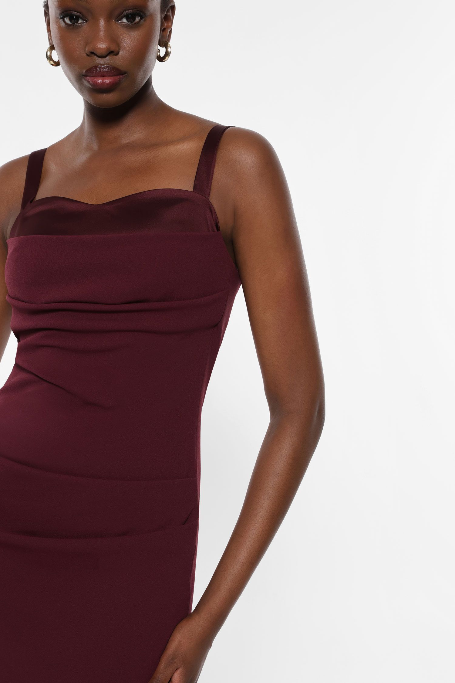 Tubino Vestito Vinaccia Vestito Color Vinaccia Vestito Bordeaux