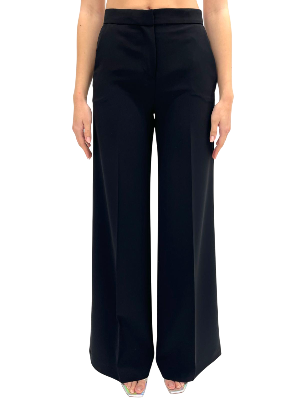 パンツ KAOS Woman Pants Black PI1CO057 0001 BLACK TROUSERS