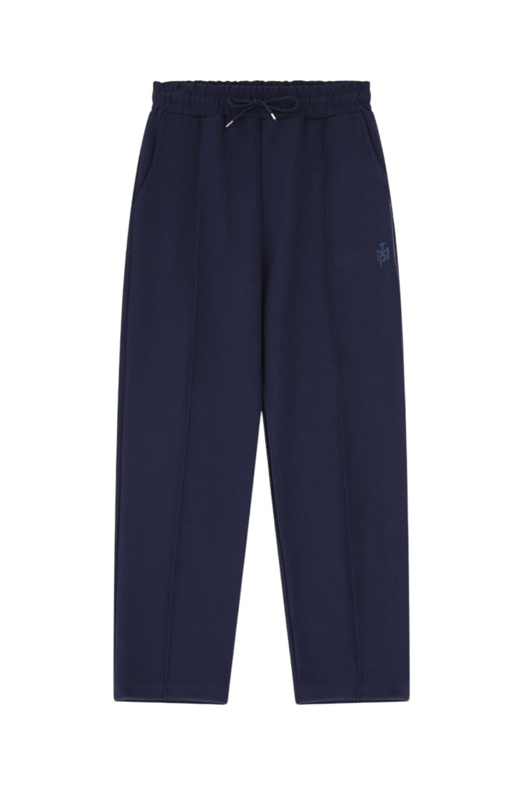 BLUE COTTON SWEATPANTS