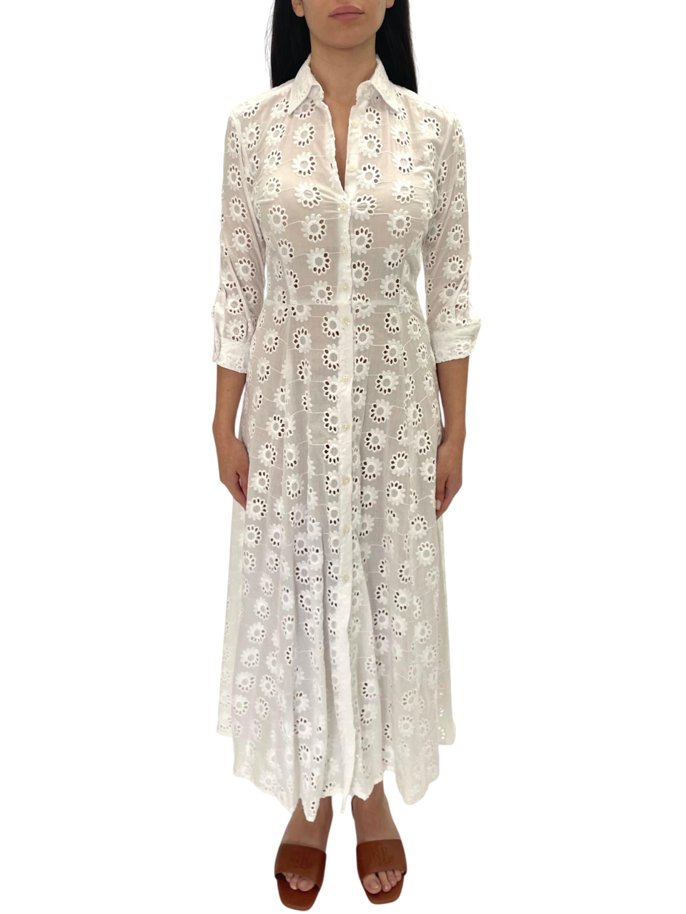 Bastoncino Abito A Righe Donna Abito Chemisier Lungo Righe Miss