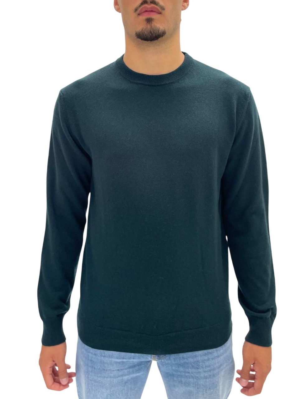 MAGLIA VERDE IN CASHMERE