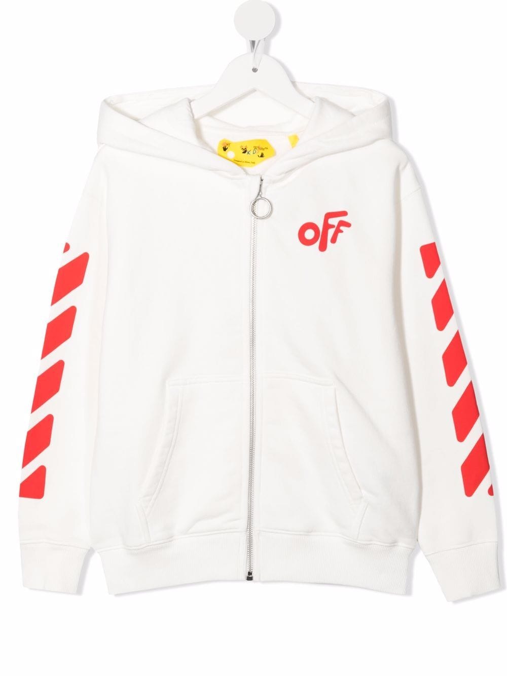 OFF WHITE KIDS OFF ROUNDED HOODIE
