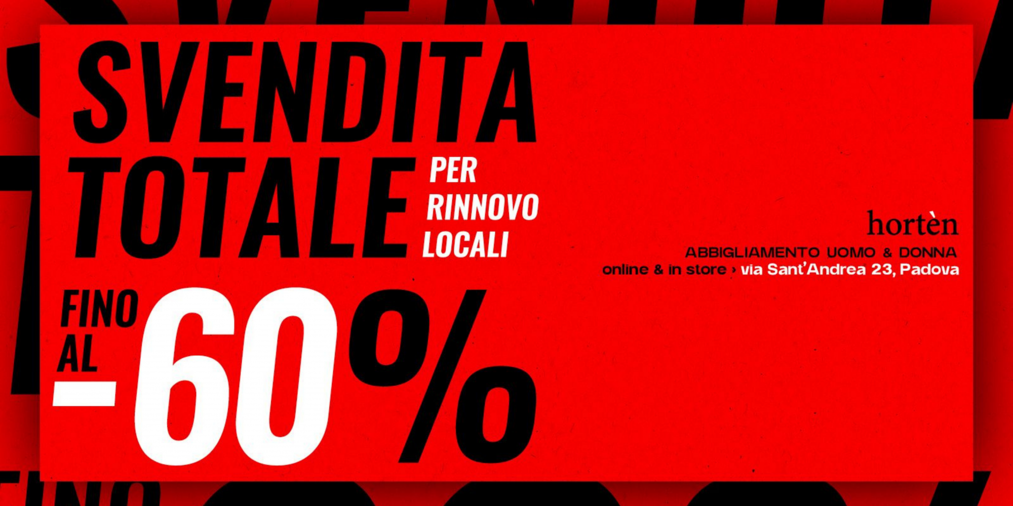 FALL-WINTER COLLECTION ONLINE // IN STORE PADOVA