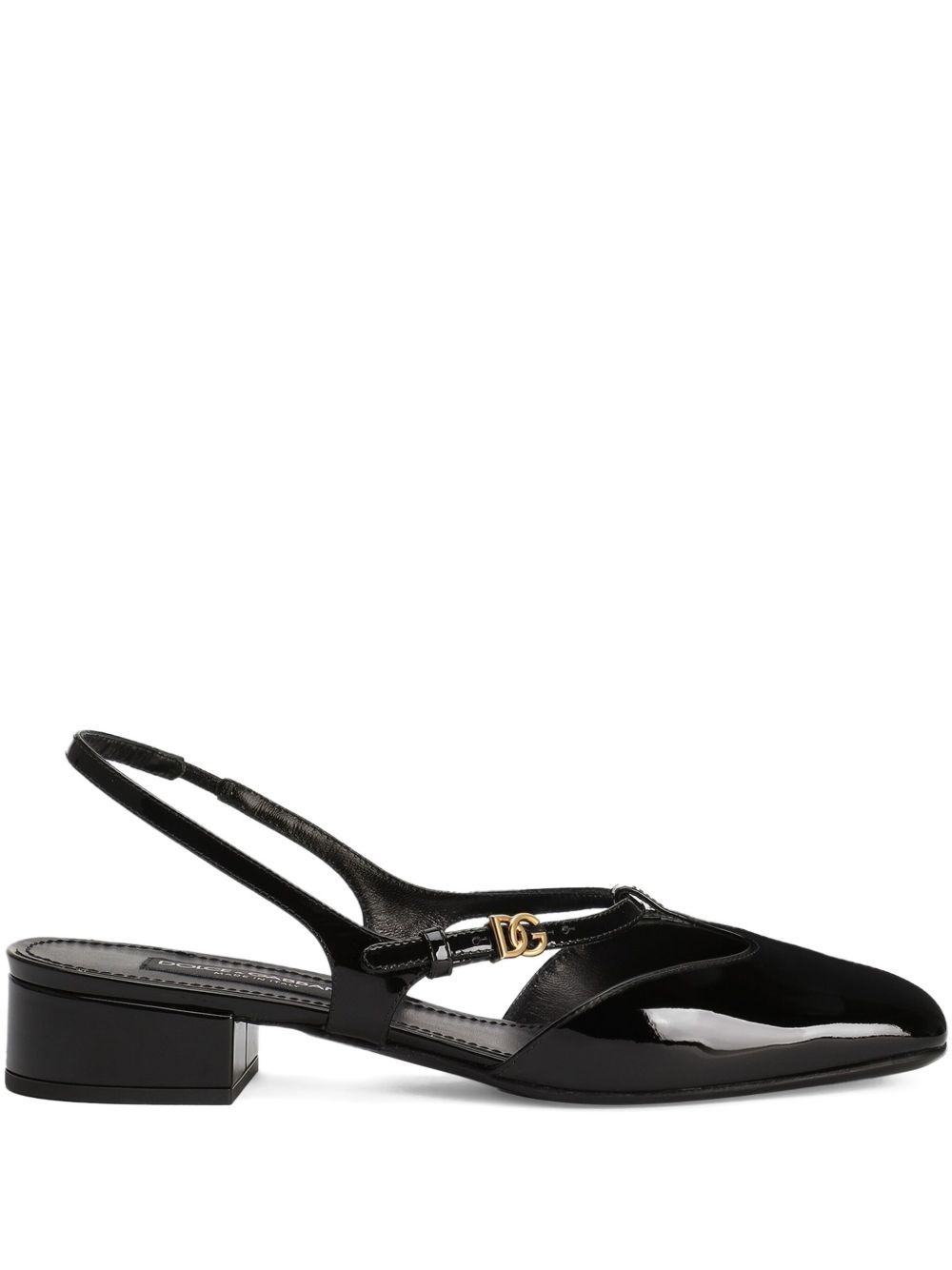 dolce gabbana mule nere pelle
