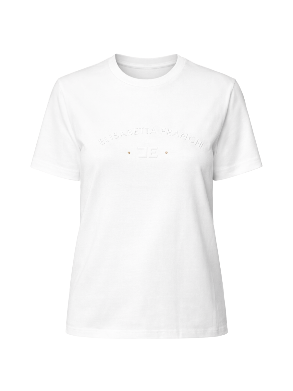 T-shirt Elisabetta Franchi bianca