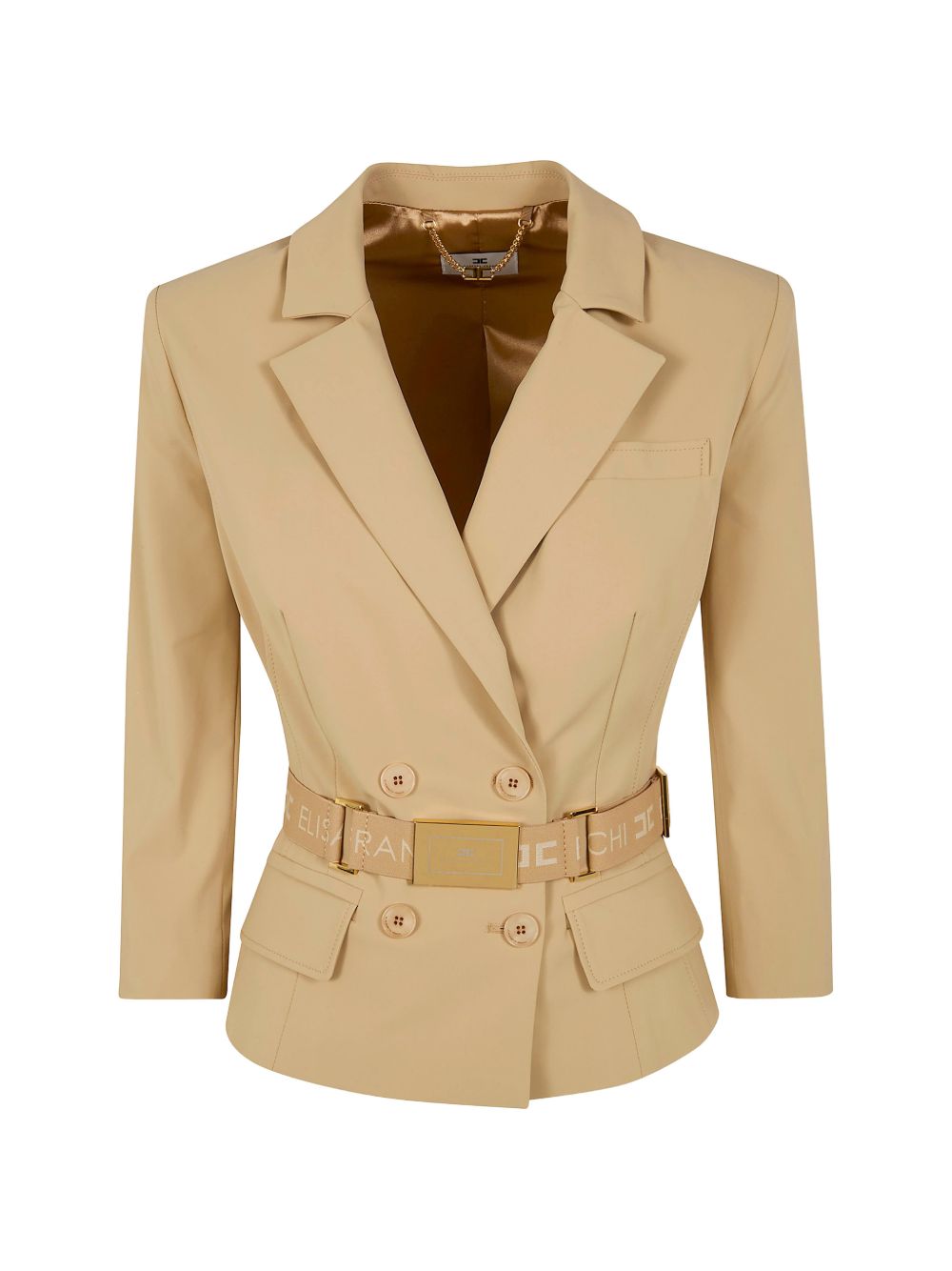 Giacca Elisabetta Franchi beige