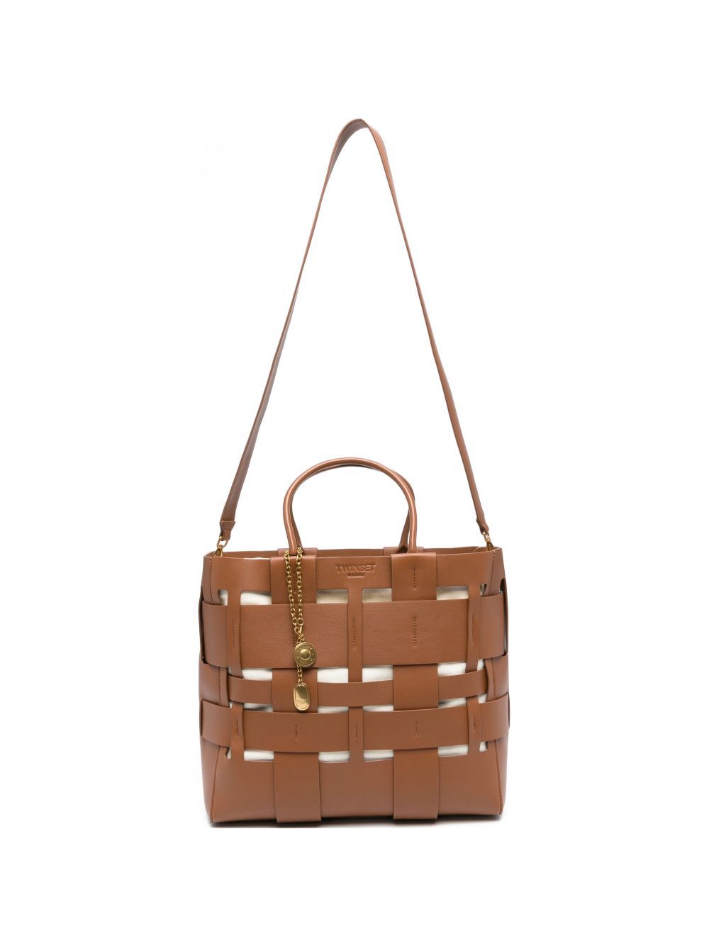 Borsa a mano Twinset cammello