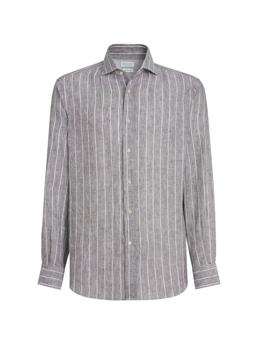 Camicia Brunello Cucinelli grigia