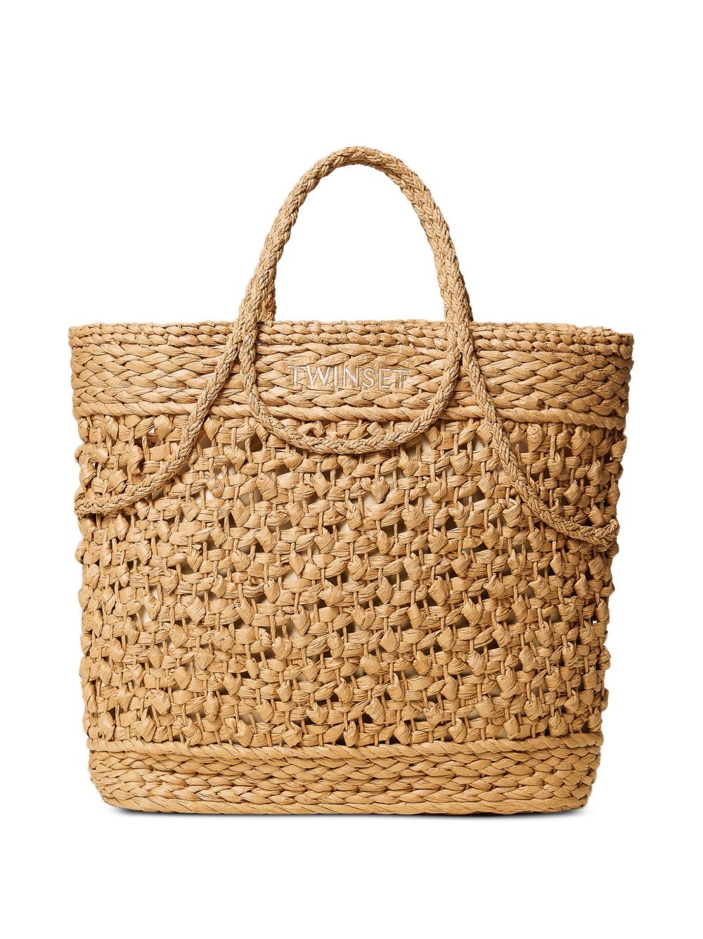 Borsa a mano Twinset rafia