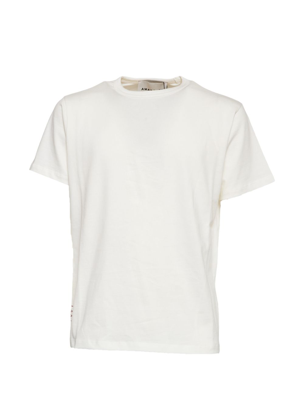 T-shirt Amaranto bianca