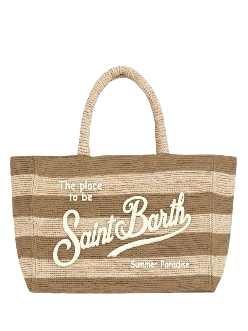 Borsa a mano MC2 Saint Barth vanity rafia