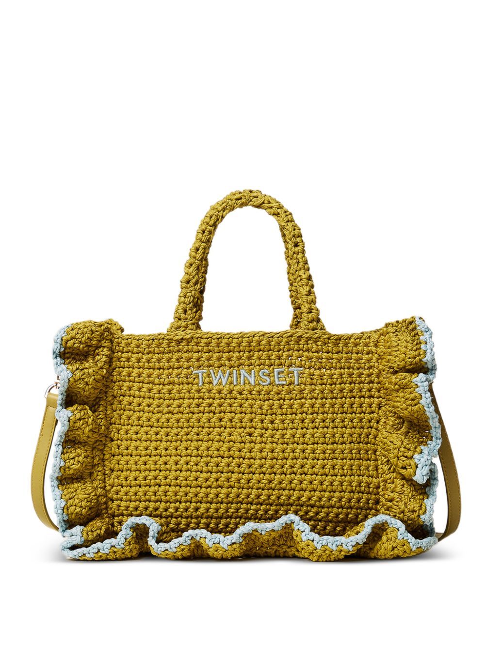 Borsa a spalla Twinset verde