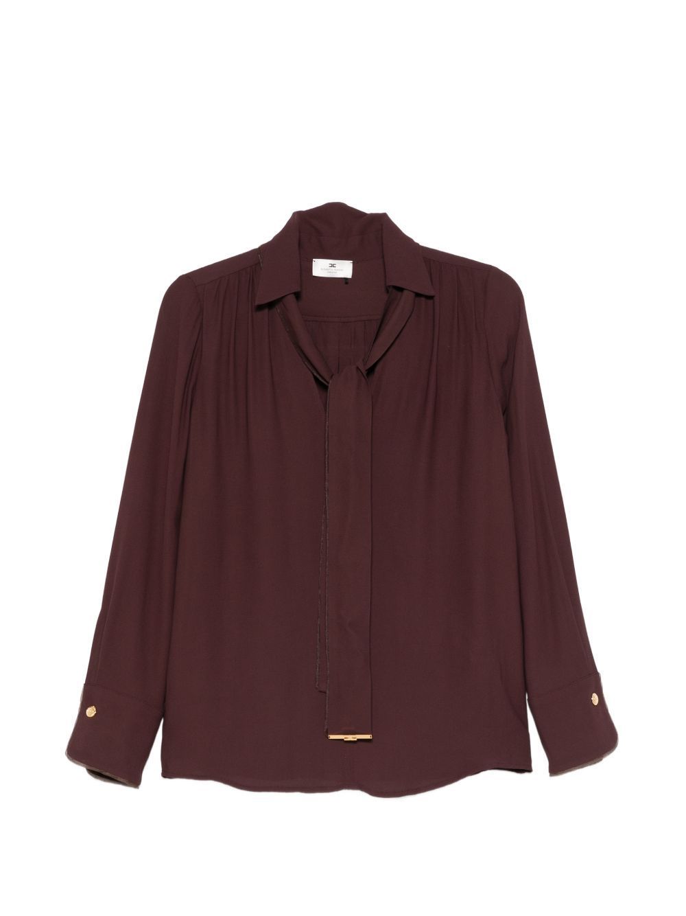 Camicia Elisabetta Franchi marrone