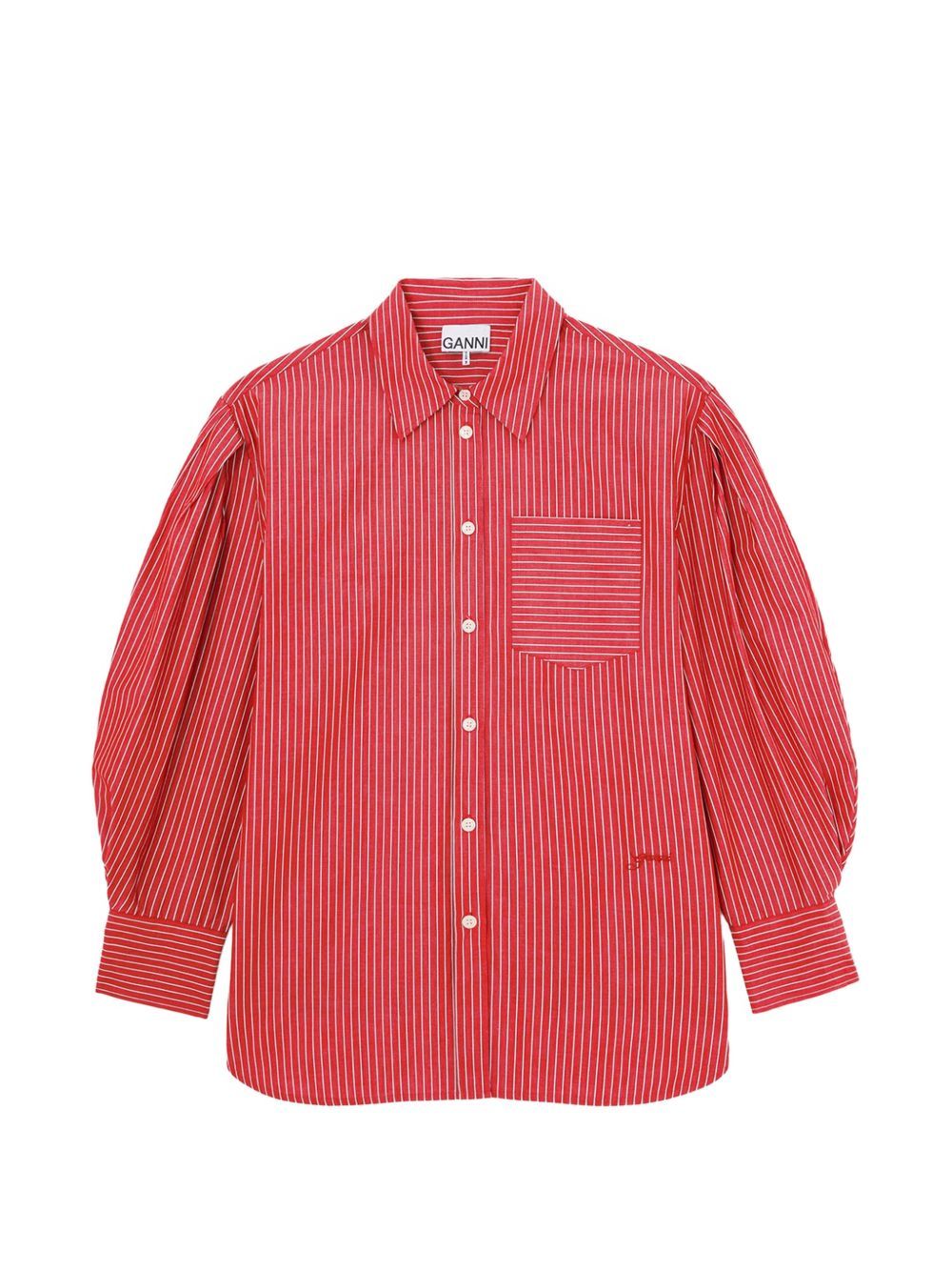 Camicia Ganni rossa