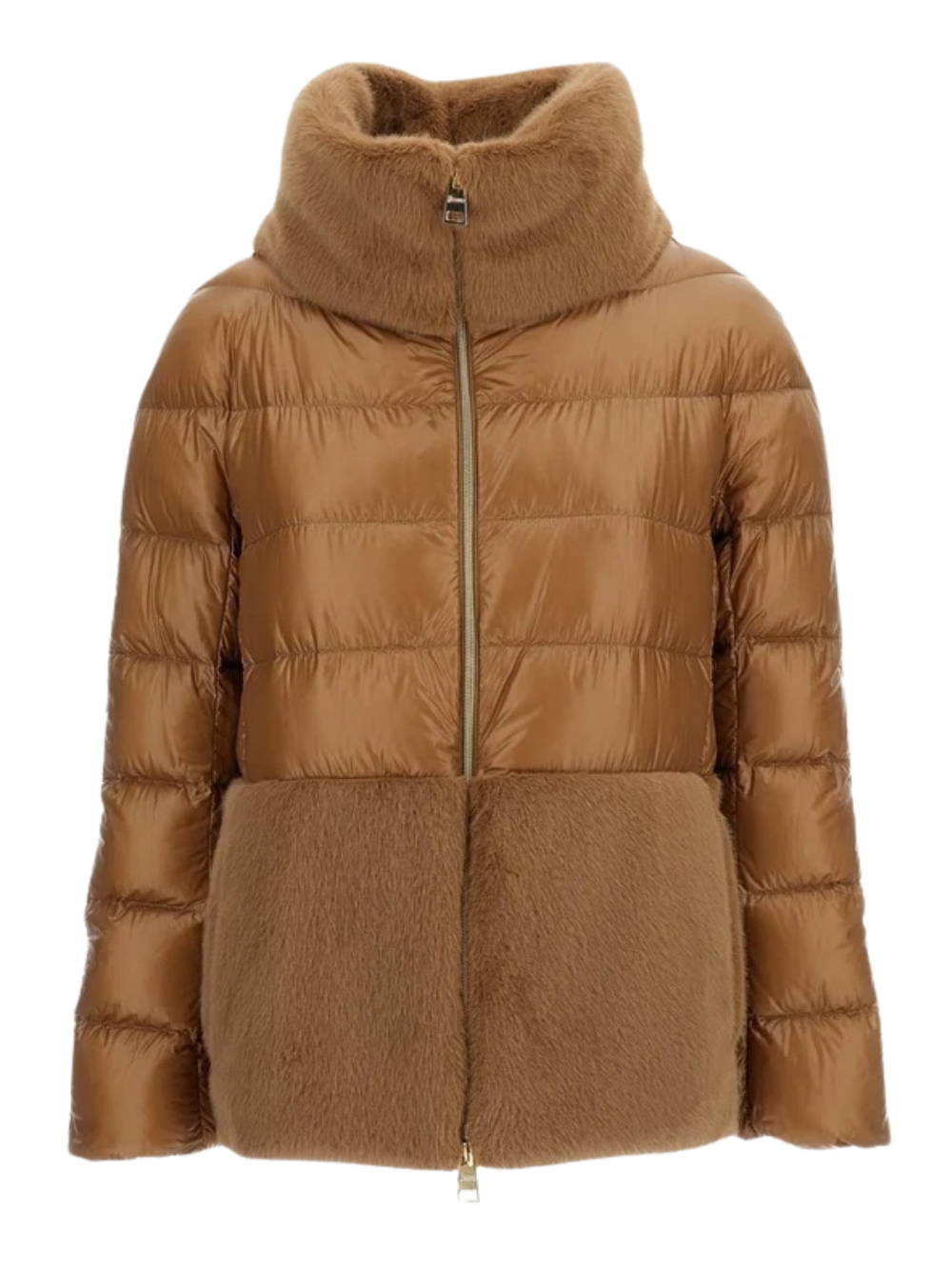 Piumino Herno cammello