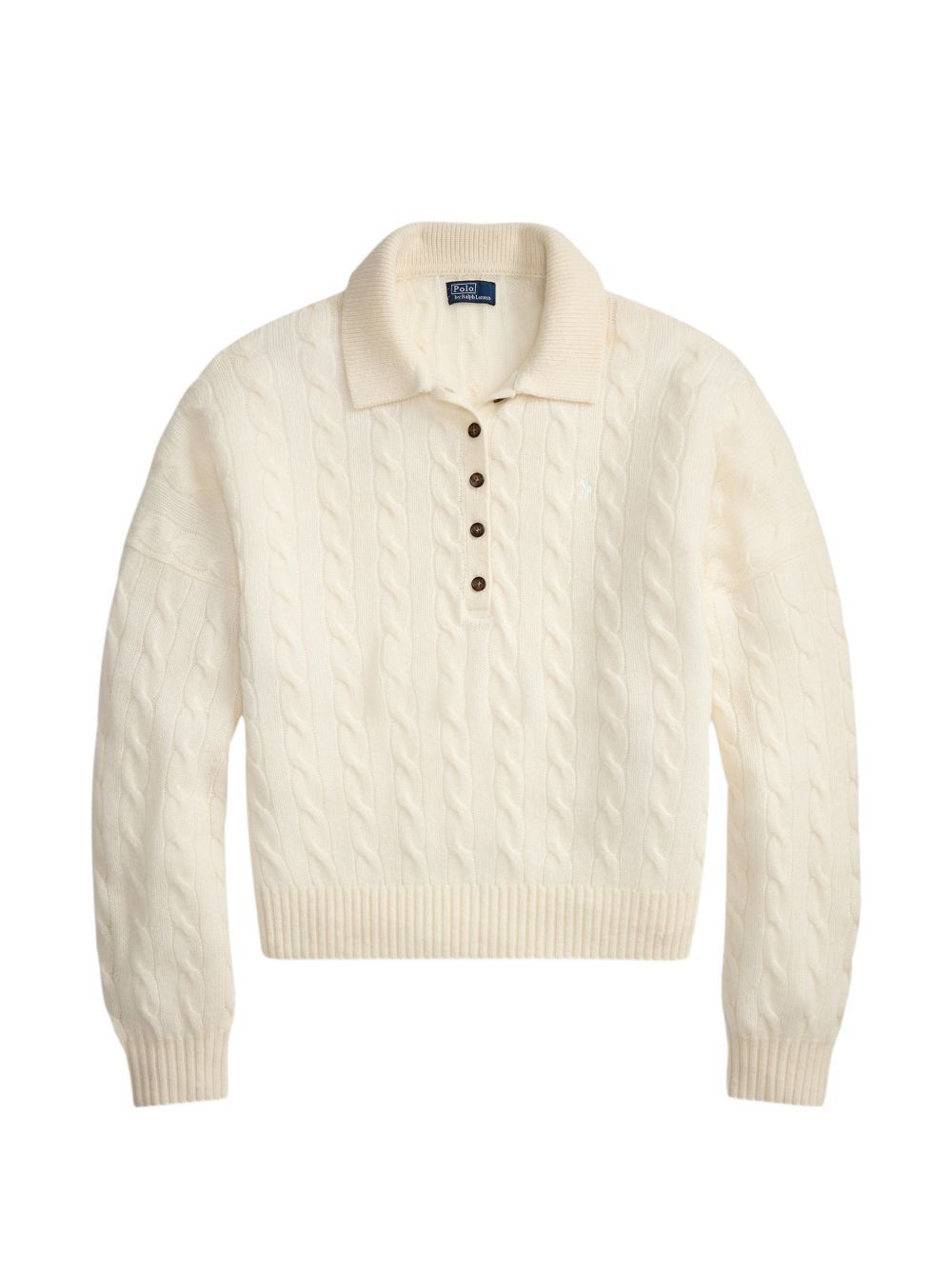 Maglia Polo Ralph Lauren crema