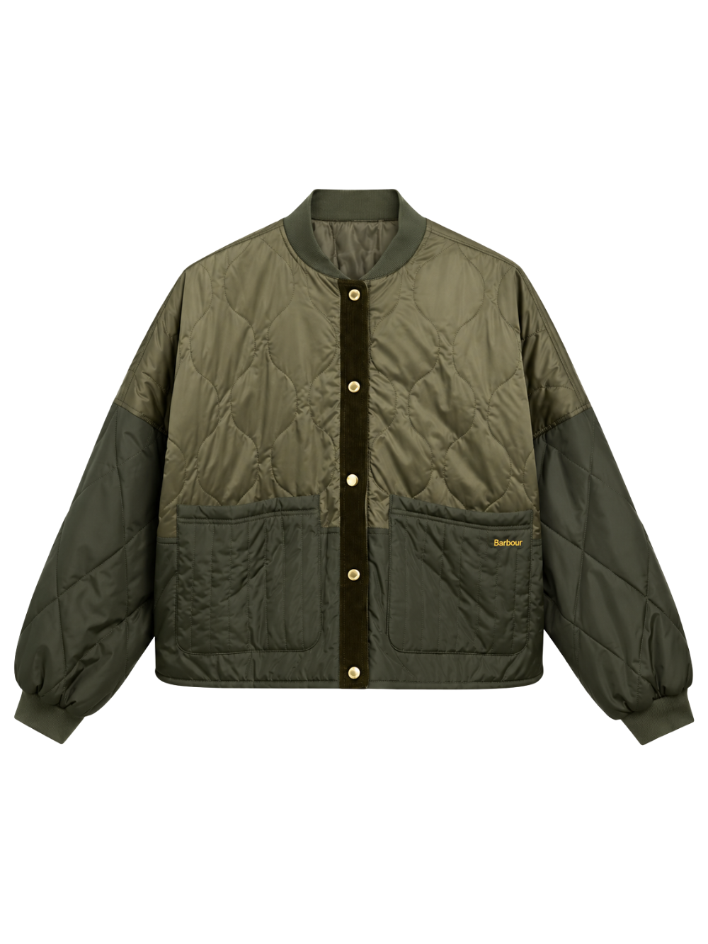 Piumino Barbour verde