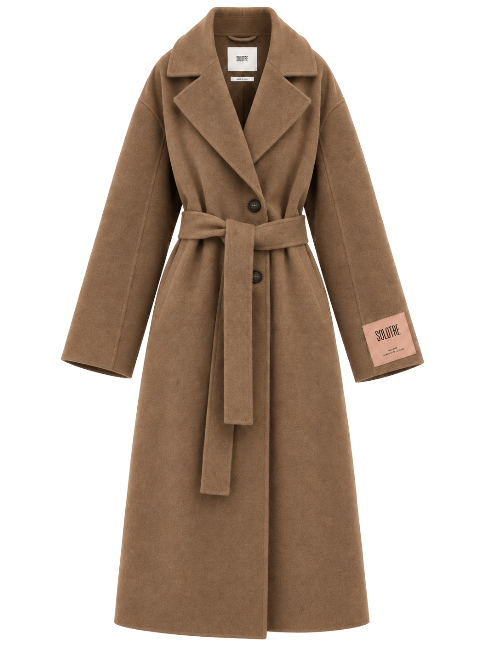 Cappotto Solotre camel