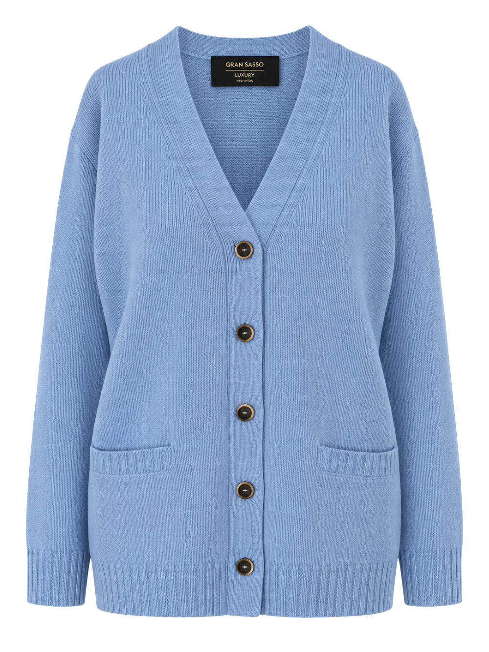 Cardigan Gran Sasso celeste