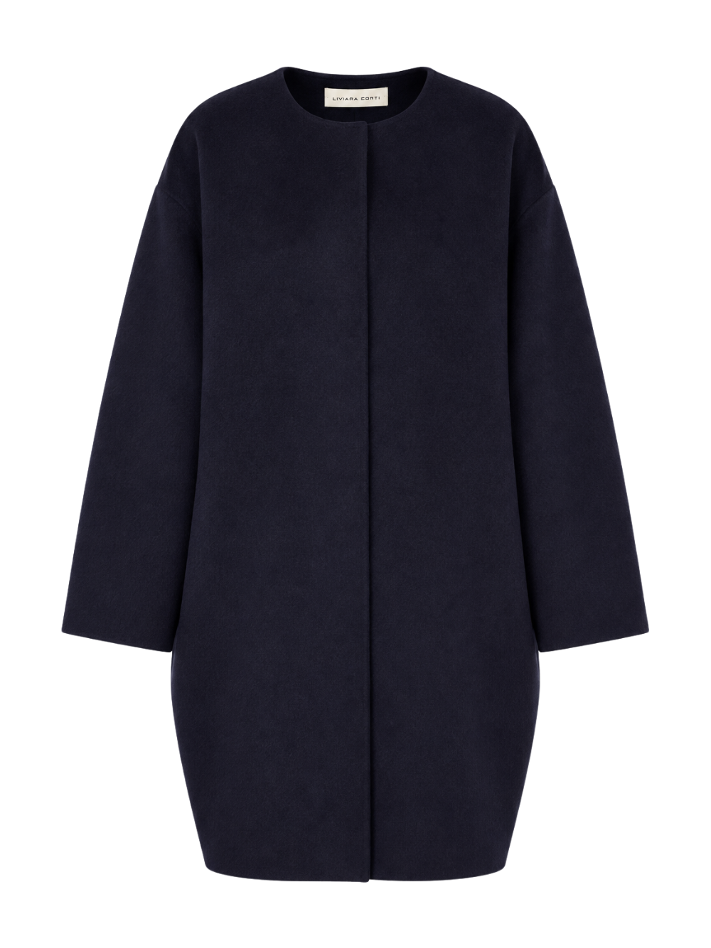 Cappotto Liviana Conti mirtillo