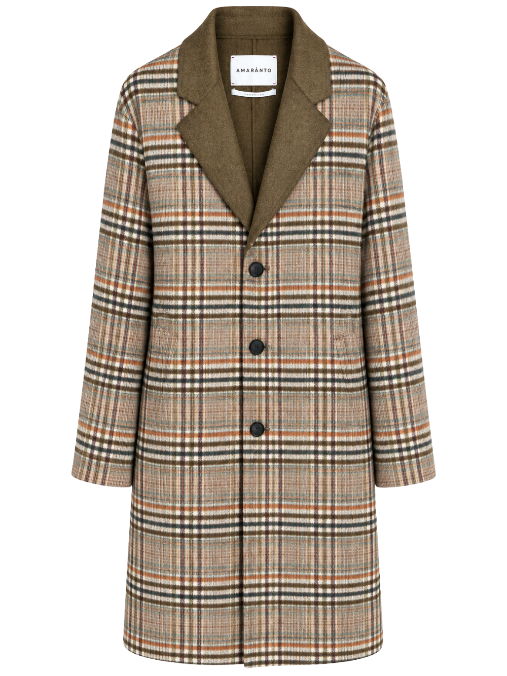 Cappotto Amaranto nocciola