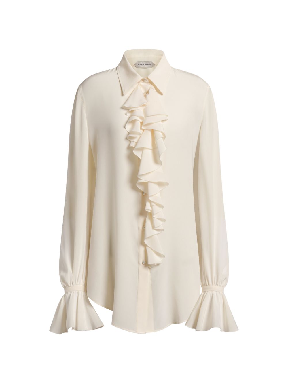 Camicia Alberta Ferretti vaniglia