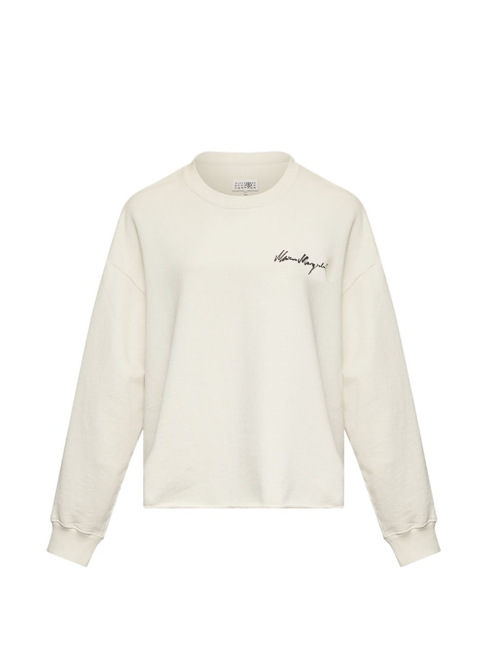 Felpa MM6 Maison Margiela bianca