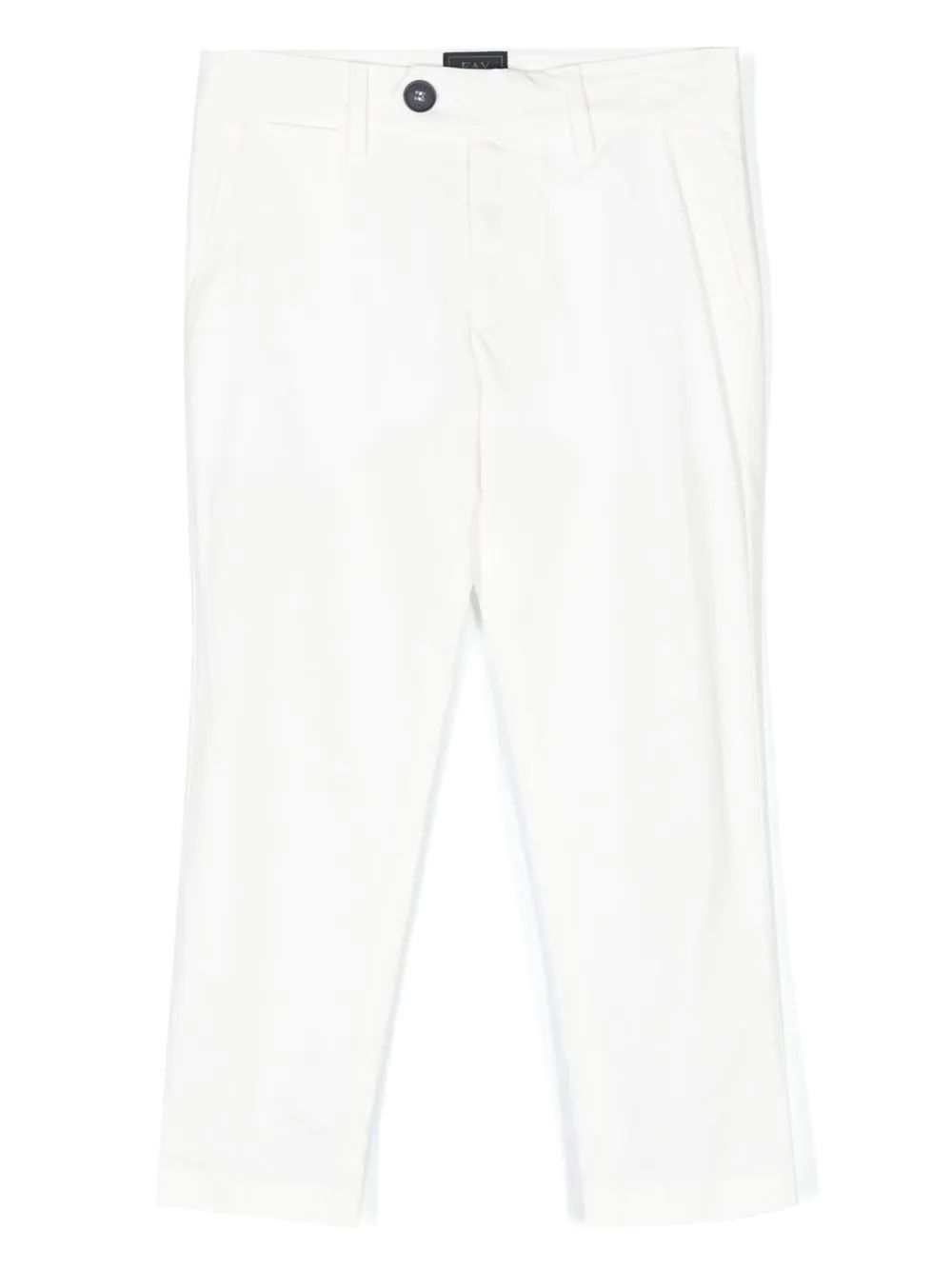 Fay Kids Pantaloni per Ragazzi Pantaloni classici bianchi per ragazzi di Fay Kids - Perfetti per ogni occasione - 97% cotone, 3% elastan - Acquista ora!