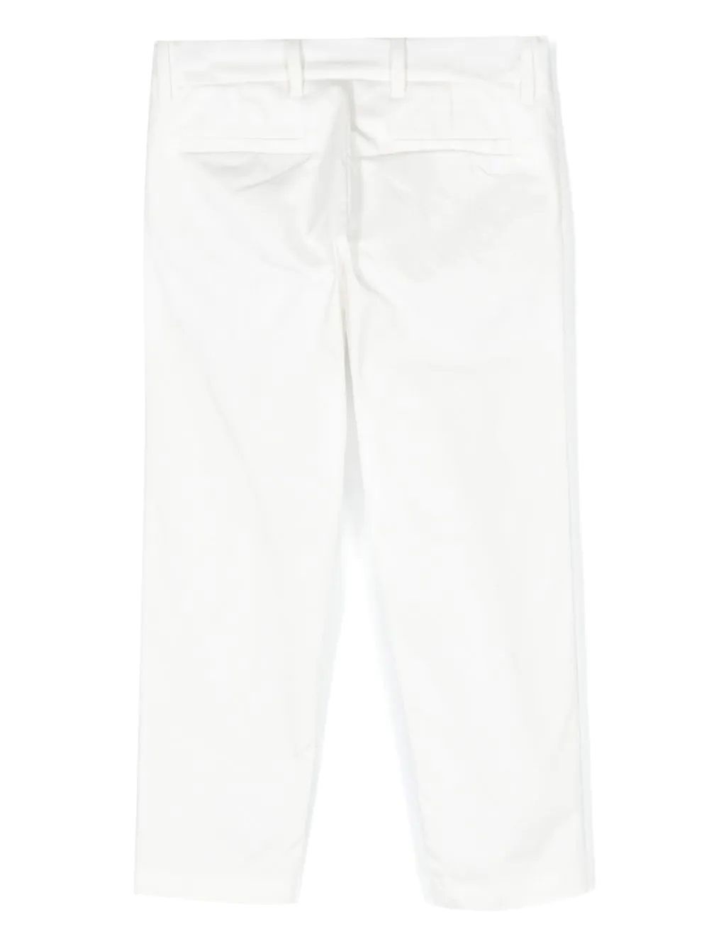 Fay Kids Trousers Classic White Trousers for Boys by Fay Kids - Perfect for Any Occasion - 97% Cotton, 3% Elastane - Shop Now!