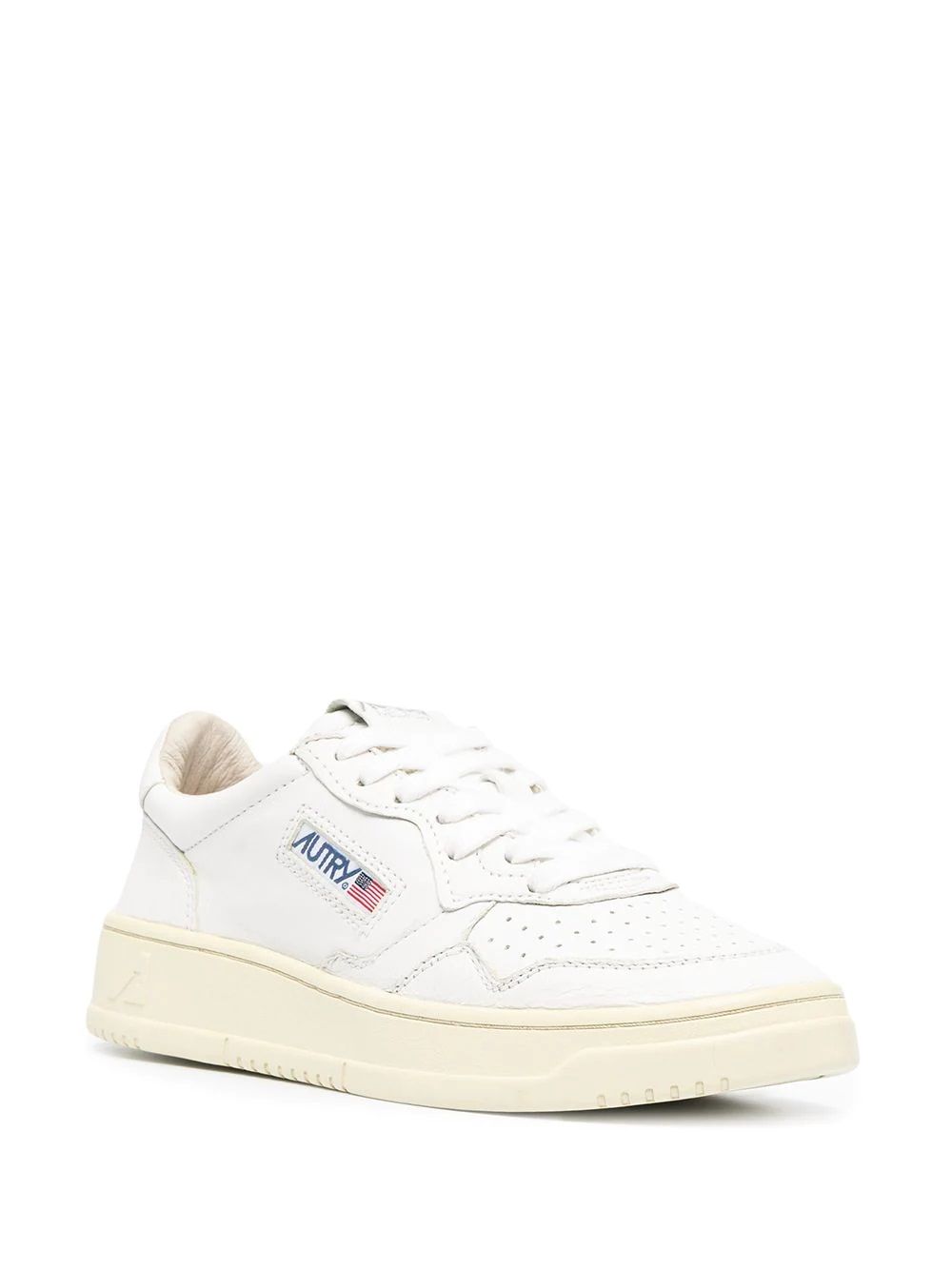 Women's AUTRY Sneakers  Shop AUTRY white leather sneakers for women. Classic design, flat sole and logo details.