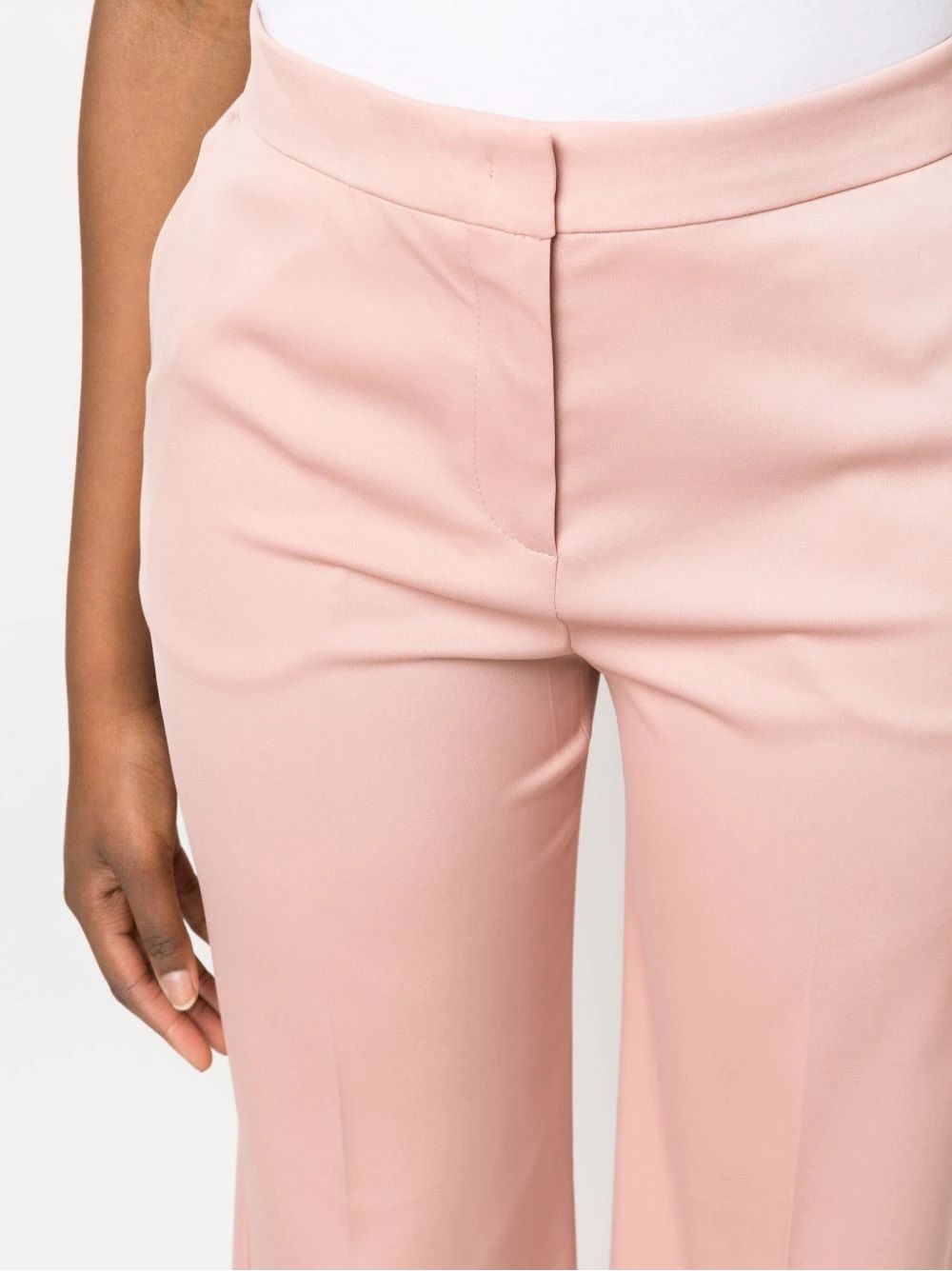 PINKO Women's Pants  Look stylish in Pinko's tailored pink pants for women. 97% polyester, 3% elastane.