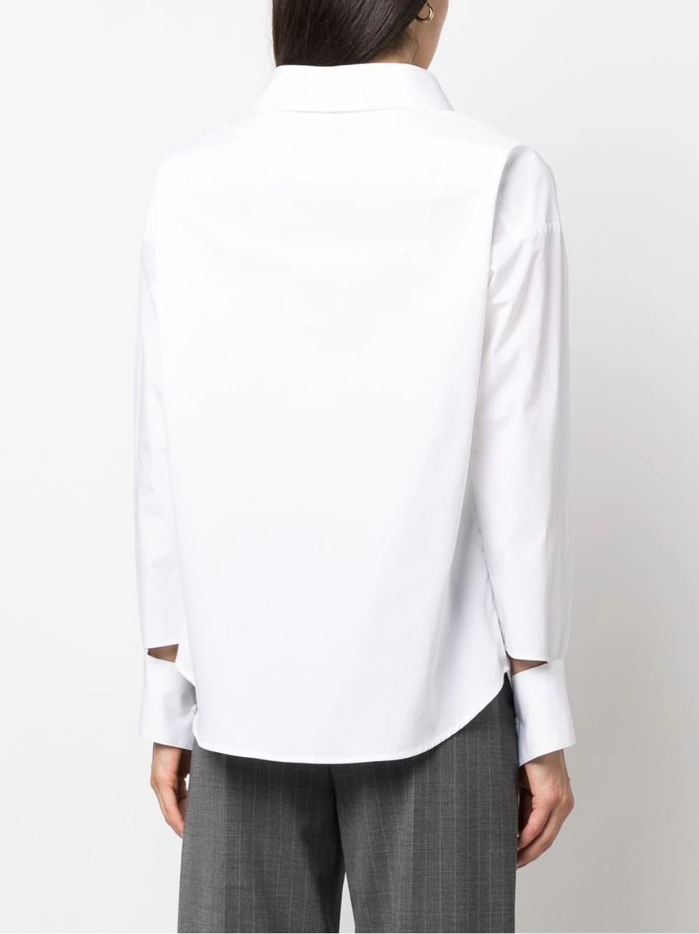JEJIA White Cotton Shirt for woman Upgrade your wardrobe with JEJIA's White Cotton Shirt - a timeless classic for women. Perfect for any occasion. 100% cotton. Shop now!